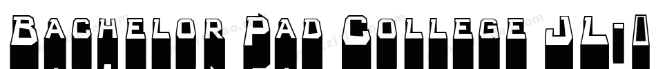 Bachelor Pad College JL字体转换